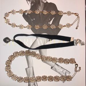 3 choker necklaces